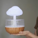  Máy Khuếch Tán Tinh Dầu Và Tạo Độ Ẩm LED Đổi Màu Hình Nấm Mưa 