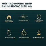  Máy Xông Tinh Dầu Phun Sương Tạo Độ Ẩm Hình Ngọn Lửa DQ 701 