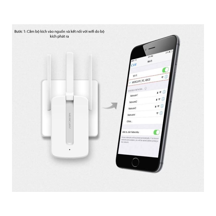 kích wifi mercury