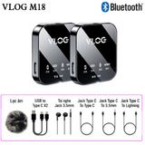  Micro Không Dây Kinglucky M18 Thu Âm Chuyên Nghiệp, Tương Thích Nhiều Thiết Bị 