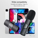  Micro Thu Âm Cài Áo Không Dây Chống Ồn Chân Type C 
