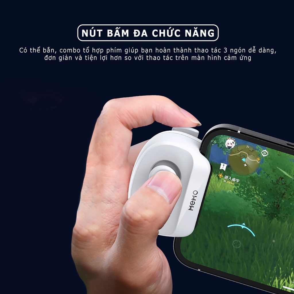 Tay cầm chơi game liên quân joystick MEMO MB01 