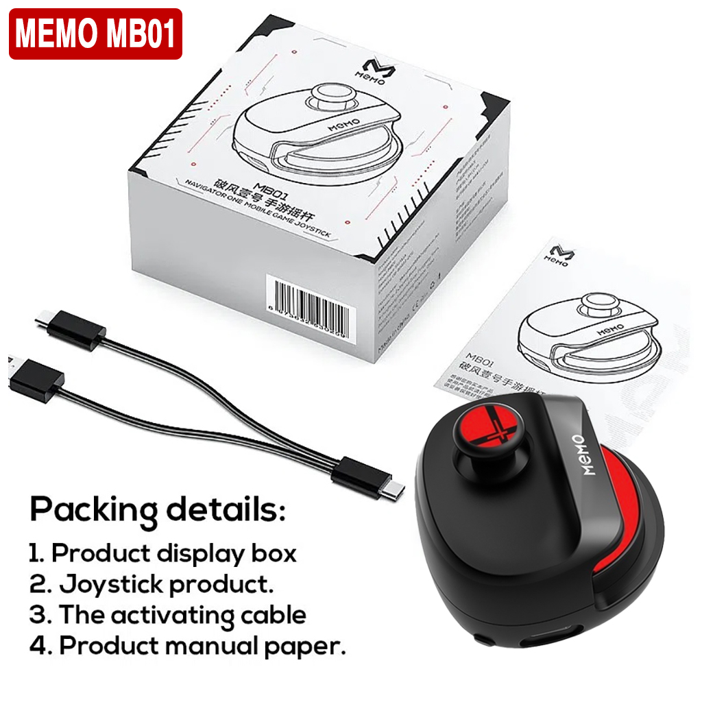 nut bam Joystick Bluetooth MEMO MB01 8