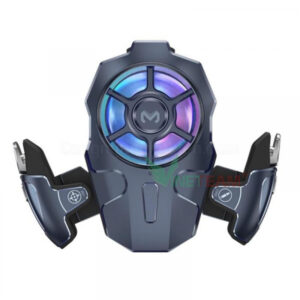 Nút bấm autotap kèm quạt tản nhiệt MEMO AK03 chơi game PUBG, COD cực thích, quạt cực mát