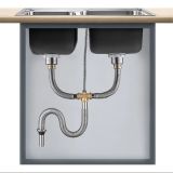  Bộ Thoát Nước Inox Bồn Rửa Bát Xi Phông Chống Chuột Cắn Hàng Cao Cấp 