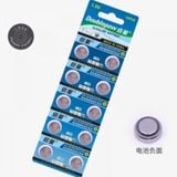  Pin Cúc Áo Doublepow Lithium LR44 /AG13 (Bộ 10 viên) 