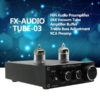 PRE Fx audio dac TUBE-03 6J1 Preamplifier bộ giải mã âm thanh Đèn có nút điều Chỉnh Bass-Treble BH 6 Tháng ( Có nguồn)