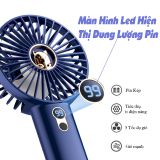  Quạt Mini Cầm Tay Chạy Cực Êm Siêu Bền Có Cổng Sạc 