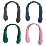  Quạt Đeo Cổ Mini Không Cánh Sạc Pin Tiện Lợi Dáng Thể Thao Siêu Phẩm Mùa Hè 