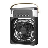 Quạt Điều Hòa Hơi Nước Mini Để Bàn 3 Chế Độ Làm Mát, Tích Hợp Đèn Led 7 Màu, Hẹn Giờ 