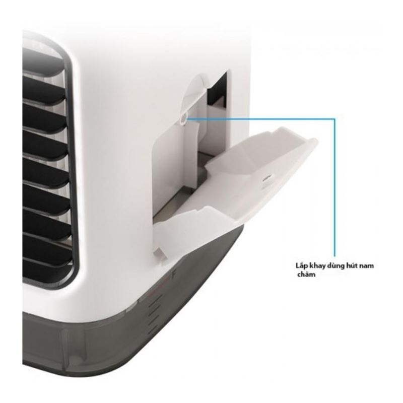 Quạt điều hòa mini để bàn Humidifier 880G phun sương và tạo hơi lạnh