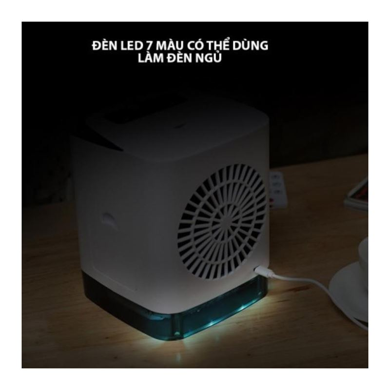 Quạt điều hòa mini để bàn Humidifier 880G phun sương và tạo hơi lạnh