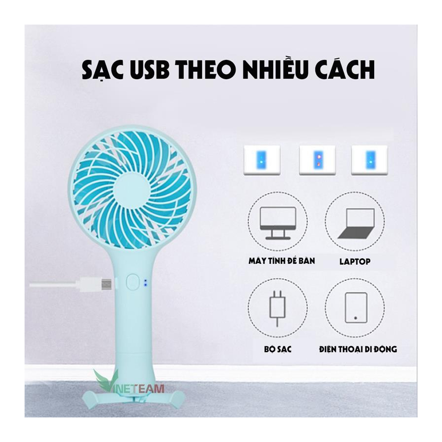 Cách sử dụng quạt tích điện