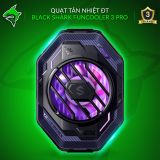  Quạt Tản Nhiệt Black Shark Funcooler 3 Pro Cho Điện Thoại Có Sò Lạnh, Led RGB 