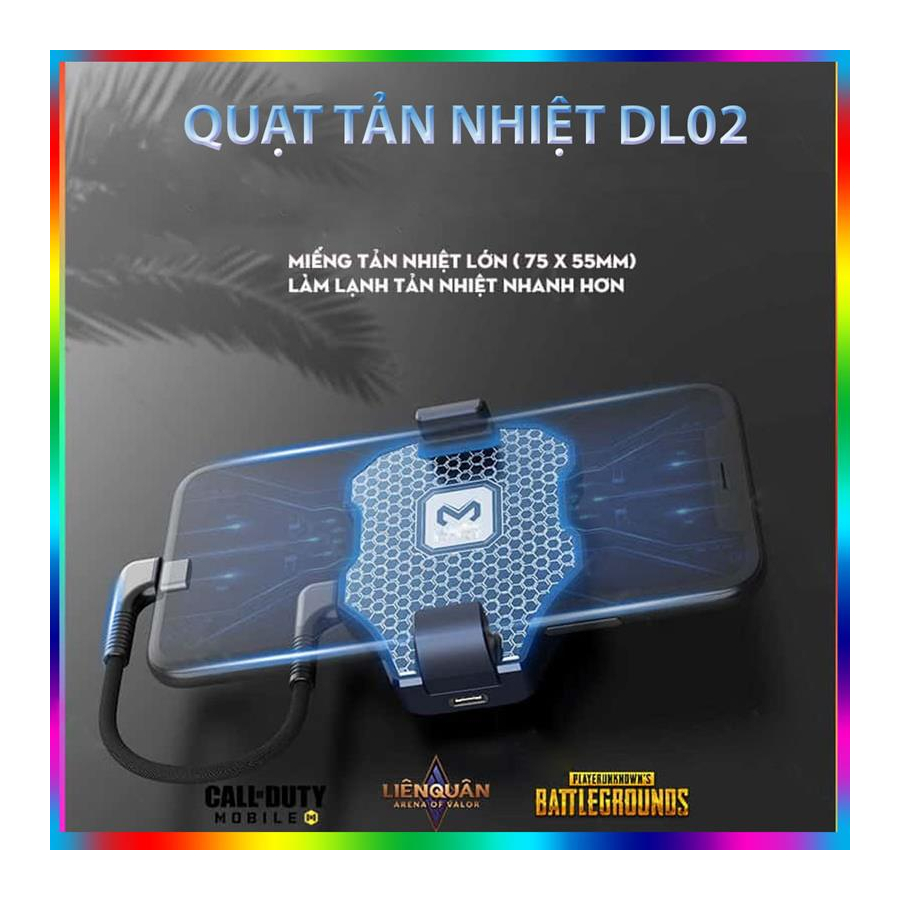 quạt tản nhiệt điện thoại DL02