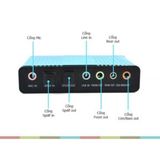  Card âm thanh box 5.1 USB 6CH + Optical audio 
