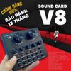  Sound Card thu âm V8 Bản tiếng Anh có Bluetooth 