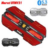  Tai Nghe Bluetooth BTMV2 Mô Hình Chiến Binh Marvel cho Game Thủ Chip Jerry 5.3, Độ Trễ Thấp, Âm Thanh Đỉnh Cao 