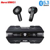  Tai Nghe Bluetooth BTMV2 Mô Hình Chiến Binh Marvel cho Game Thủ Chip Jerry 5.3, Độ Trễ Thấp, Âm Thanh Đỉnh Cao 