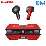  Tai Nghe Bluetooth BTMV2 Mô Hình Chiến Binh Marvel cho Game Thủ Chip Jerry 5.3, Độ Trễ Thấp, Âm Thanh Đỉnh Cao 