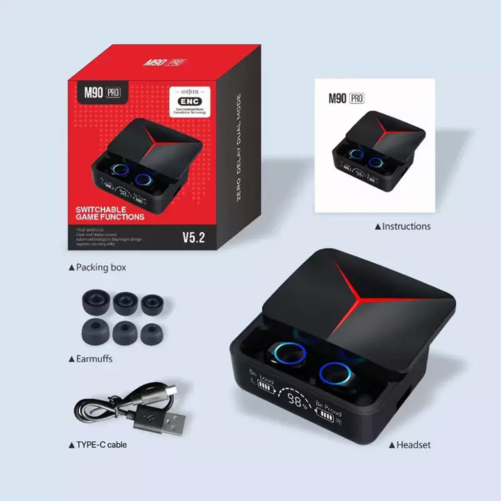 tai nghe bluetooth M90Pro 12