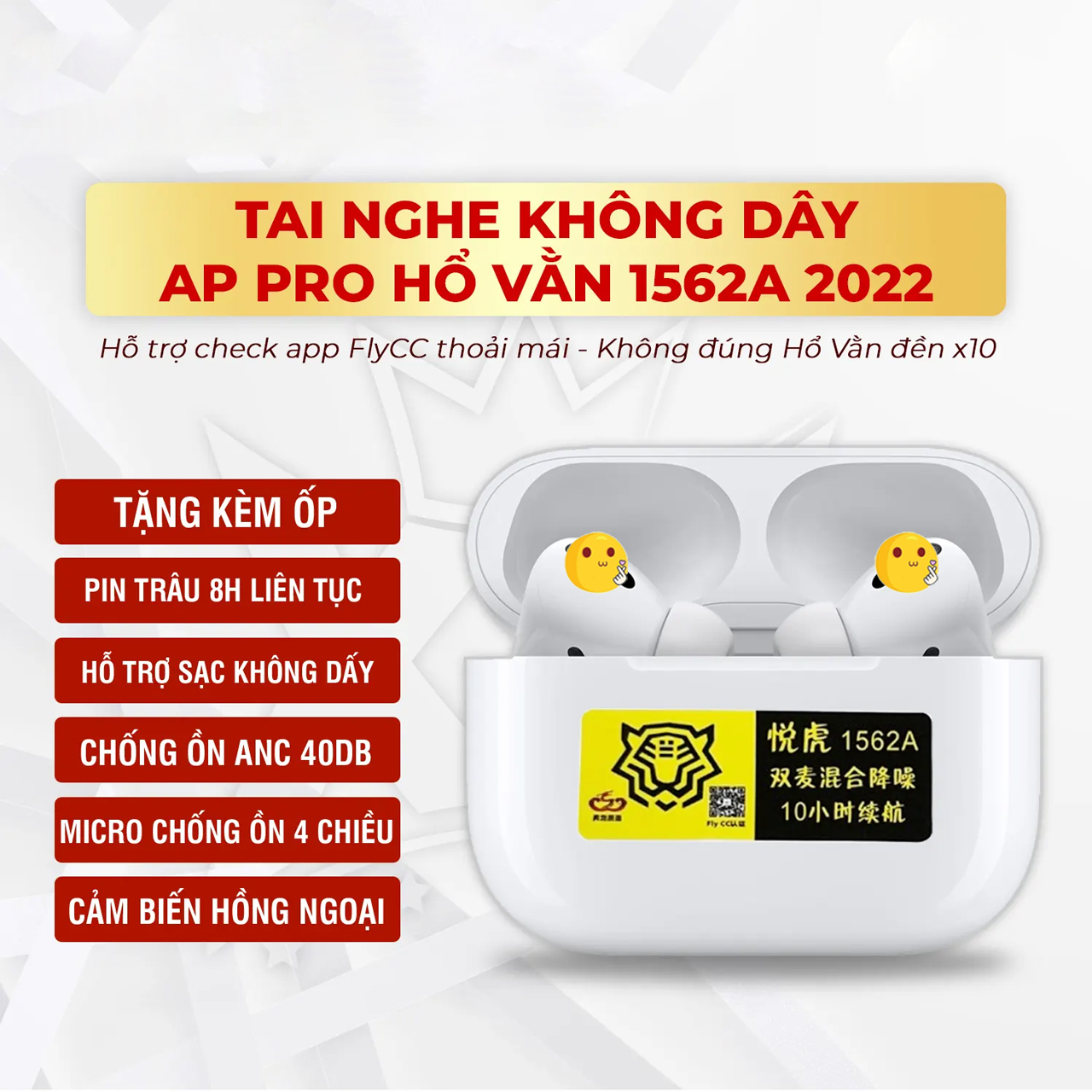 Tai nghe bluetooth pro ho van 1562AE 7