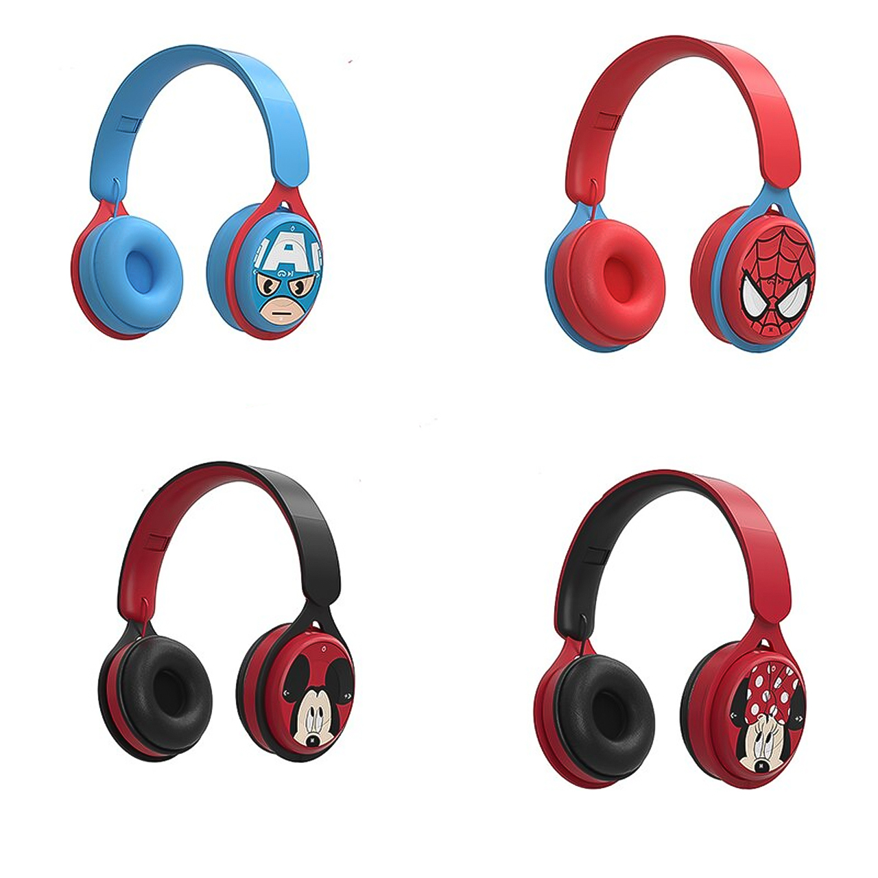 Tai Nghe Chụp Tai Bluetooth Không Dây Nhiều Hình Đáng Yêu Cho Bé, Chống Ồn Chơi Game Có Micro Âm Thanh Nổi 15 Tai Nghe Chụp Tai Bluetooth Không Dây Nhiều Hình Đáng Yêu Cho Bé, Chống Ồn Chơi Game Có Micro Âm Thanh Nổi