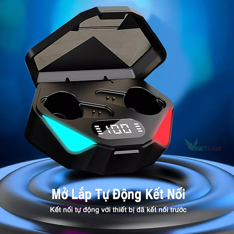 Tai Nghe Gaming Bluetooth X15S Âm Thanh HIFI