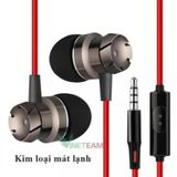  Tai nghe Metal Ear-Headphone Turbo Bass 