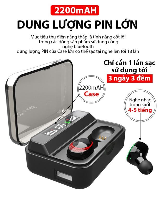 Tai Nghe Bluetooth Mini TWS S-590