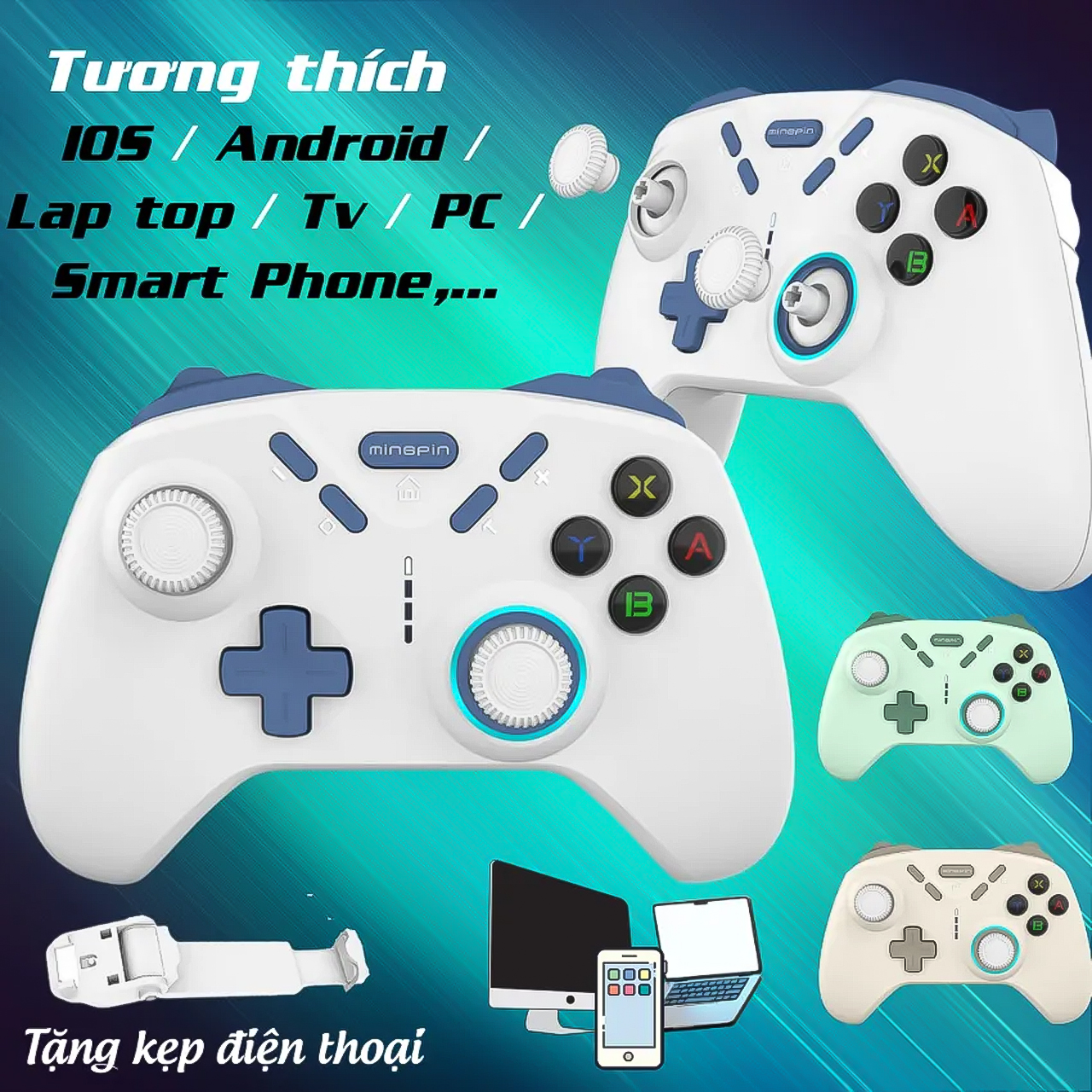 tay cam choi game bluetooth S820 10