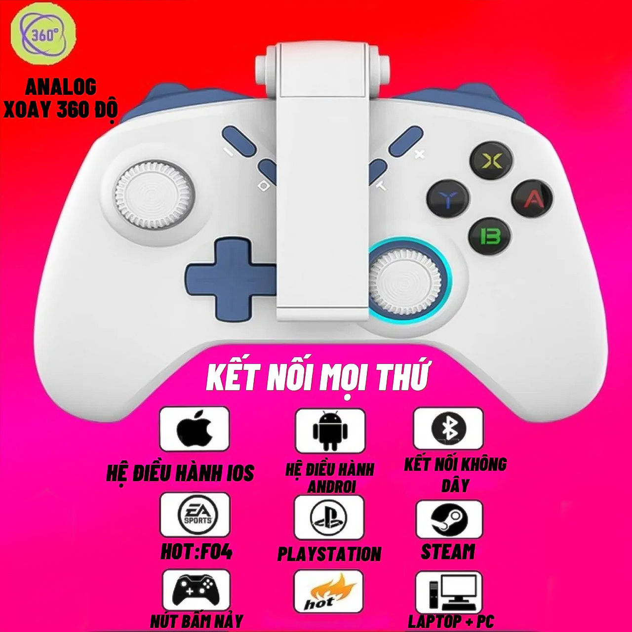 tay cam choi game bluetooth S820 1