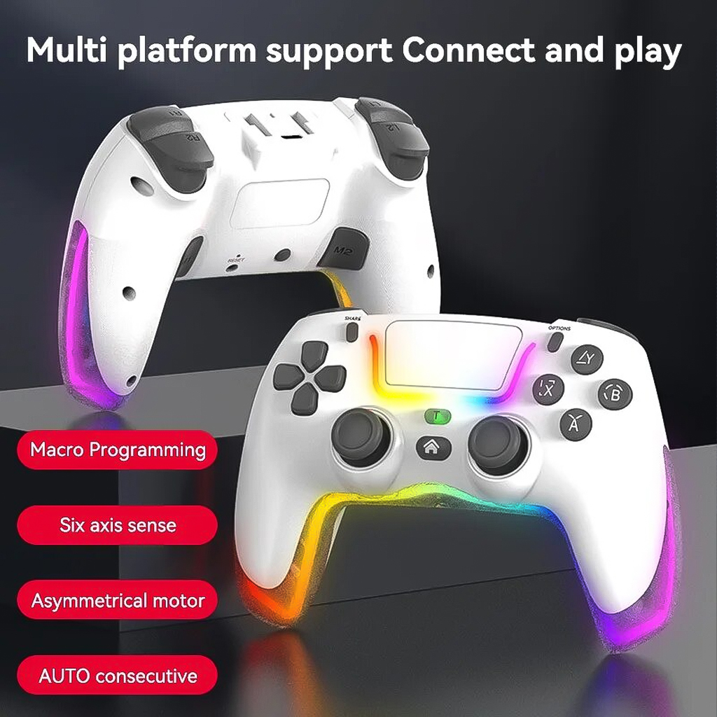 Control Joystick para PC, Steam y PS4 con Iluminación RGB - Control Joystick Para Pc Steam Ps4 RGB