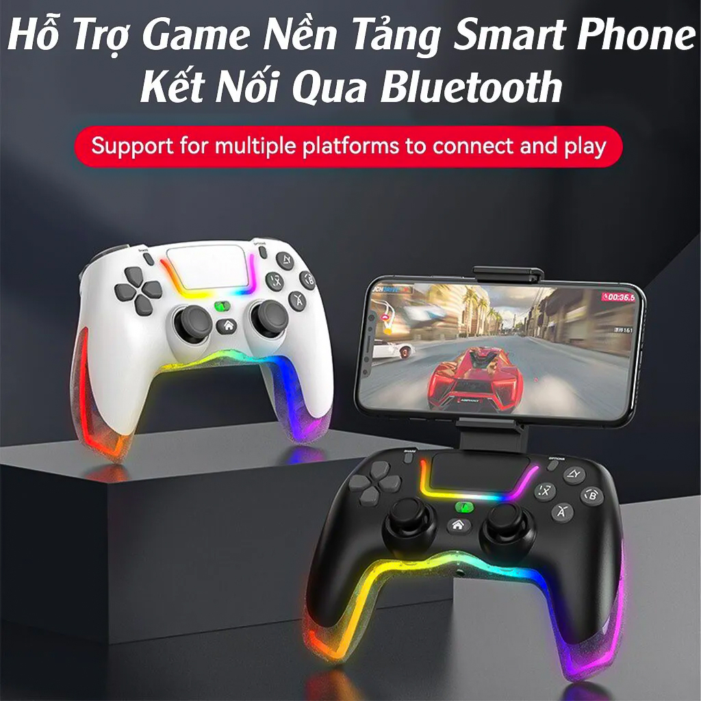 Control Joystick para PC, Steam y PS4 con Iluminación RGB - Control Joystick Para Pc Steam Ps4 RGB