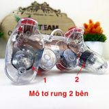  Tay Game USB Trong Suốt Đèn Led Có Rung SB-19 