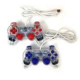  Tay Game USB Trong Suốt Đèn Led Có Rung SB-19 