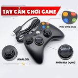 Tay cầm chơi game USB for PC 360 / FO3 / FO4 có dây không rung new 2022 