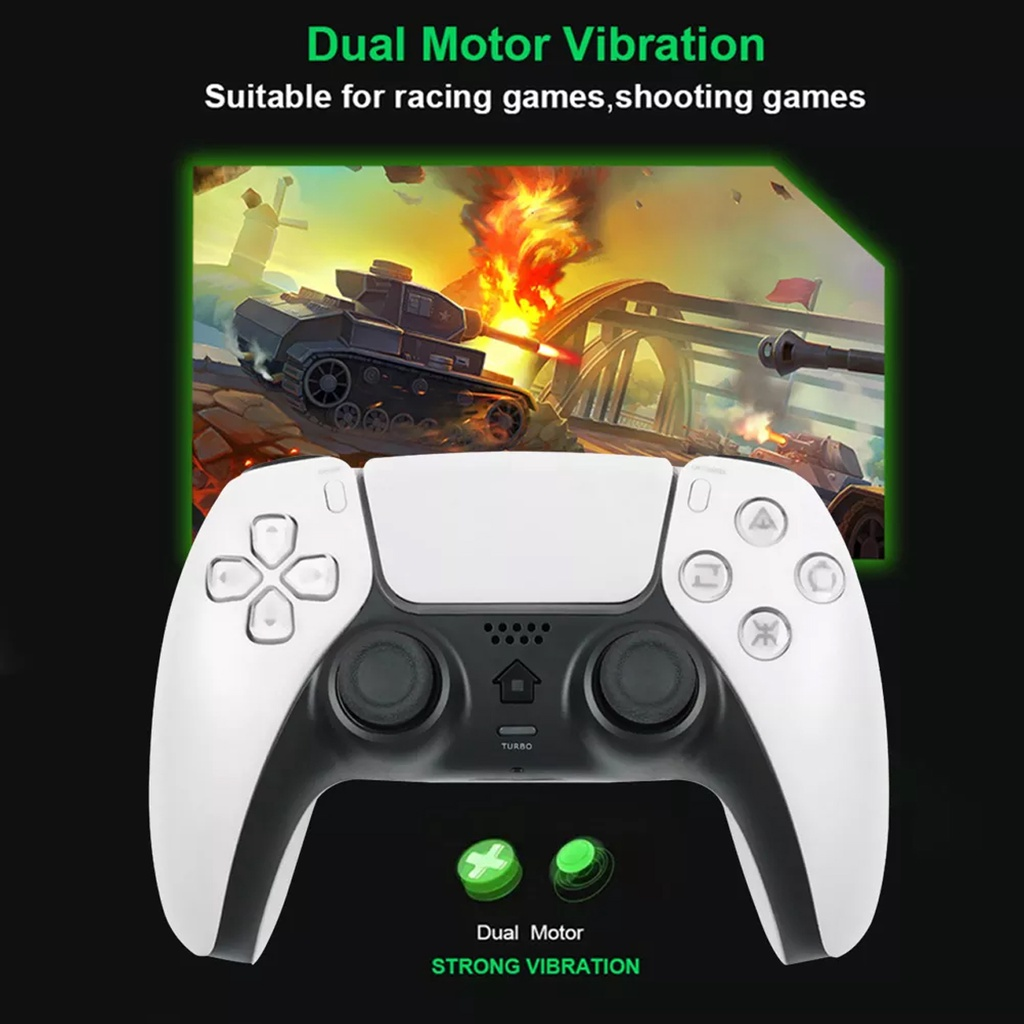 Tay Cầm Chơi Game T28 Điều Khiển Trò Chơi Không Dây 13 tay cam T28 8