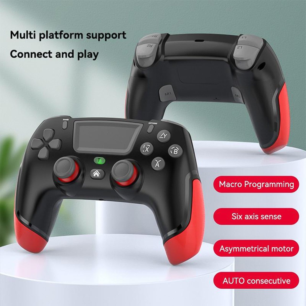 Tay Cầm Chơi Game Không Dây P06 Kết Nối Đa Năng Với Tính Năng Rung Cực Sống Động 16 Tay Cầm Chơi Game Không Dây P06 Kết Nối Đa Năng Với Tính Năng Rung Cực Sống Động
