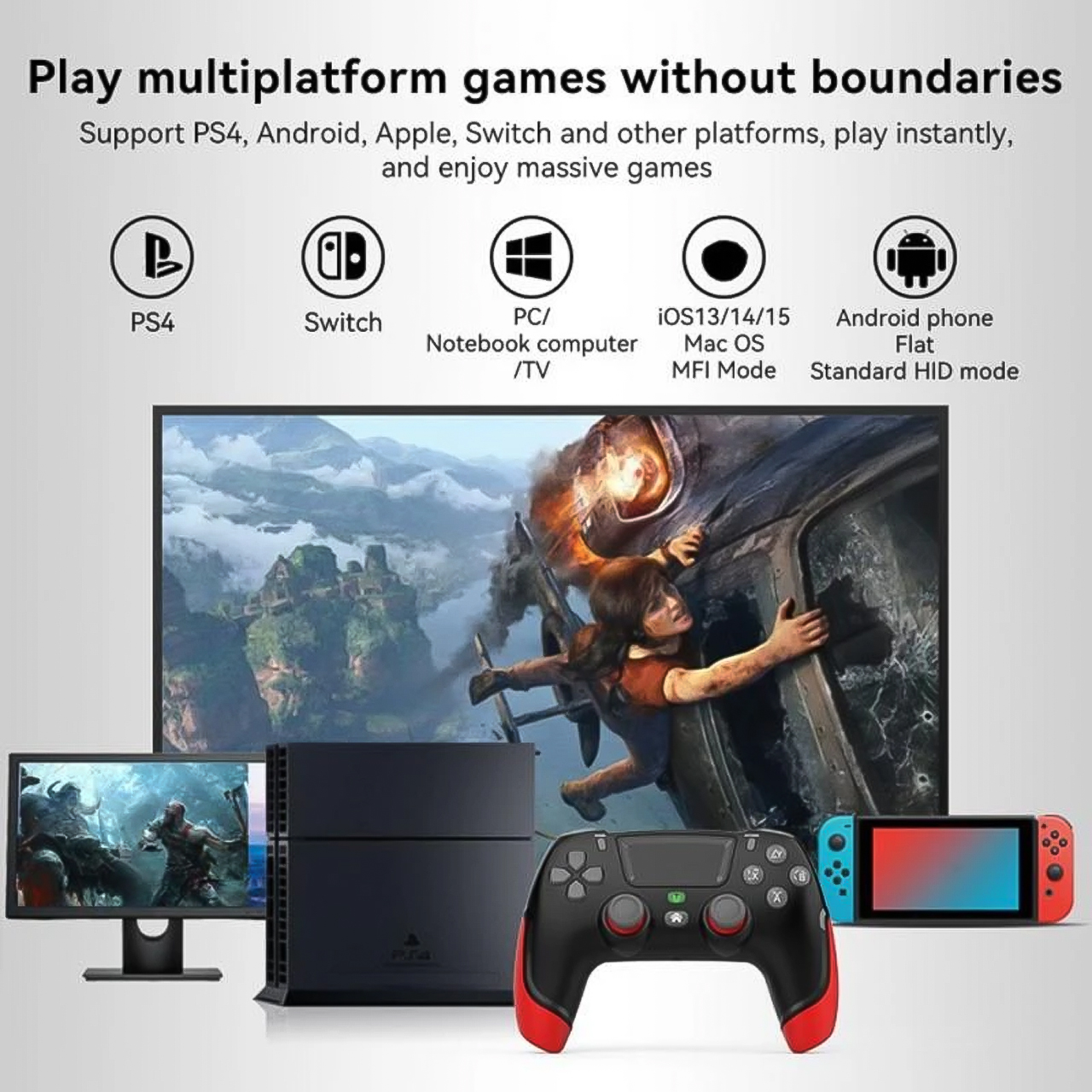 Tay cm choi game bluetooth P06 5