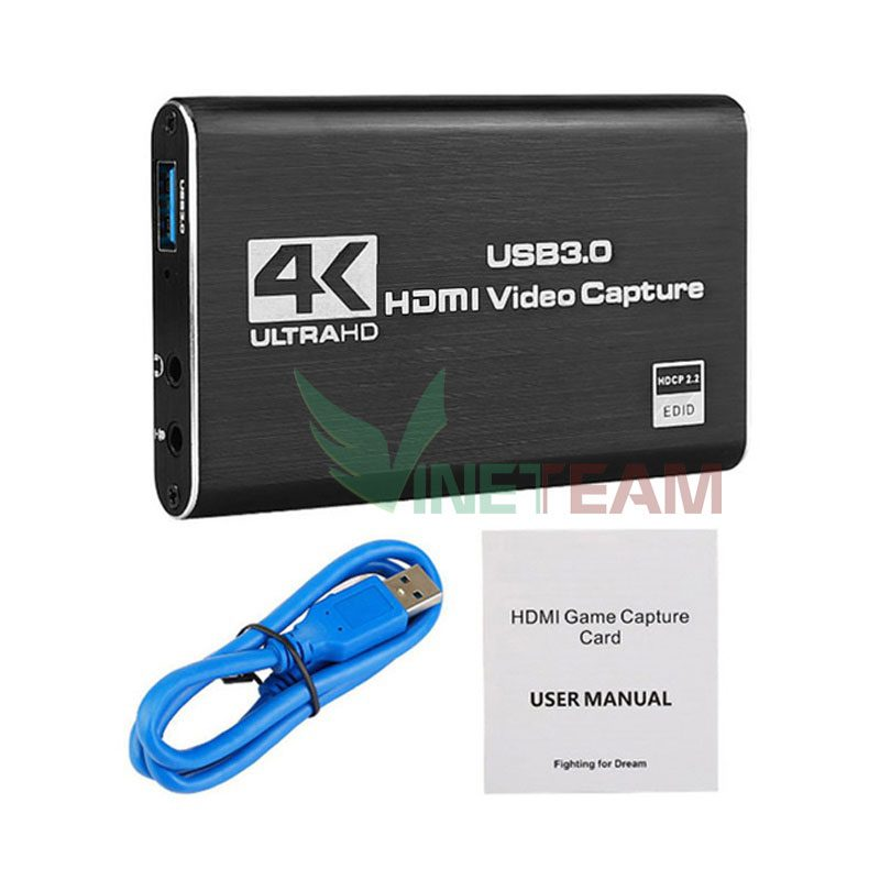 Video capture card HDMI 4k