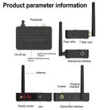 Thiết bị Bluetooth 5.3 D400 Đa Chức Năng NFC, Kết Nối Quang, AUX, Micro, Đồng Trục và Thẻ TF 