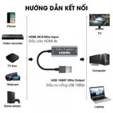  Thiết bị ghi âm hình ảnh HDMI sang USB 2.0 1080P 