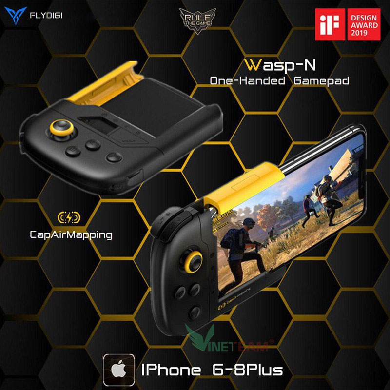 Phụ kiện chơi pubg mobile Flydigi Wasp N