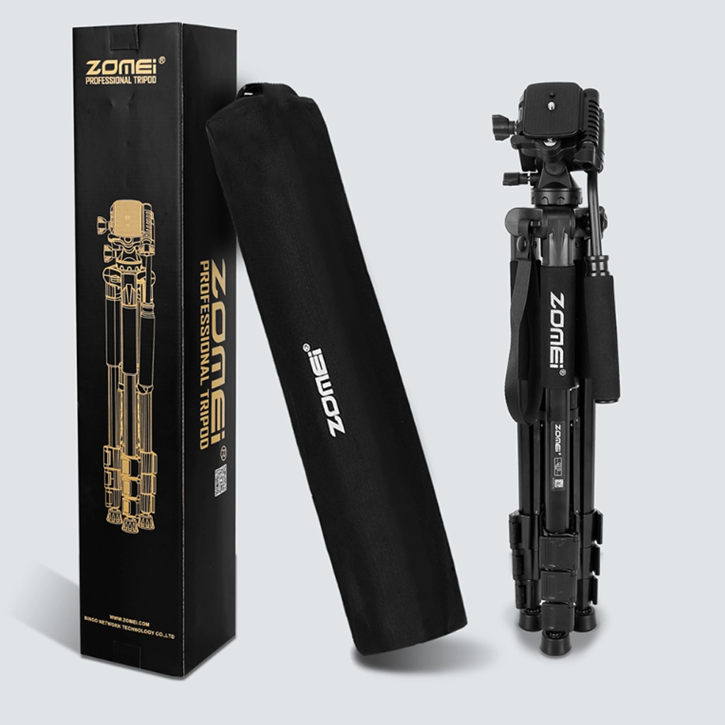 Tripod ZOMEI Q310 Chuyên Nghiệp Cho Chân Máy Ảnh 14 Tripod may anh dien thoai zomei Q310 3