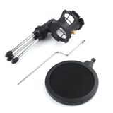  Giá đỡ micro 3 chân có thể gập lại kèm màng lọc âm thanh -DC3971 