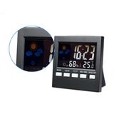  Đồng hồ để bàn LED đồng hồ đo Nhiệt độ Độ ẩm ,Báo thức 2159T -dc3611 