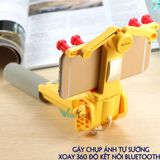  Gậy Chụp Ảnh Tự Sướng Xoay 360 Độ Kết Nối Bluetooth Cho Điện Thoại Thông Minh R1 DC4002 