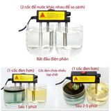  Máy Điện Phân Kiểm Tra Nước - Đánh Giá Chất Lượng Nước, Tặng Kèm 4 Điện Cực -dc5084 