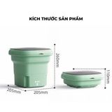  Máy Giặt Mini Gấp Gọn 6L - Tự Vắt Khô, Khử Khuẩn, Dành cho Đồ Lót/Tất Vớ/Đồ Bé - dc5235 